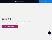 Tablet Screenshot of betconstruct.com